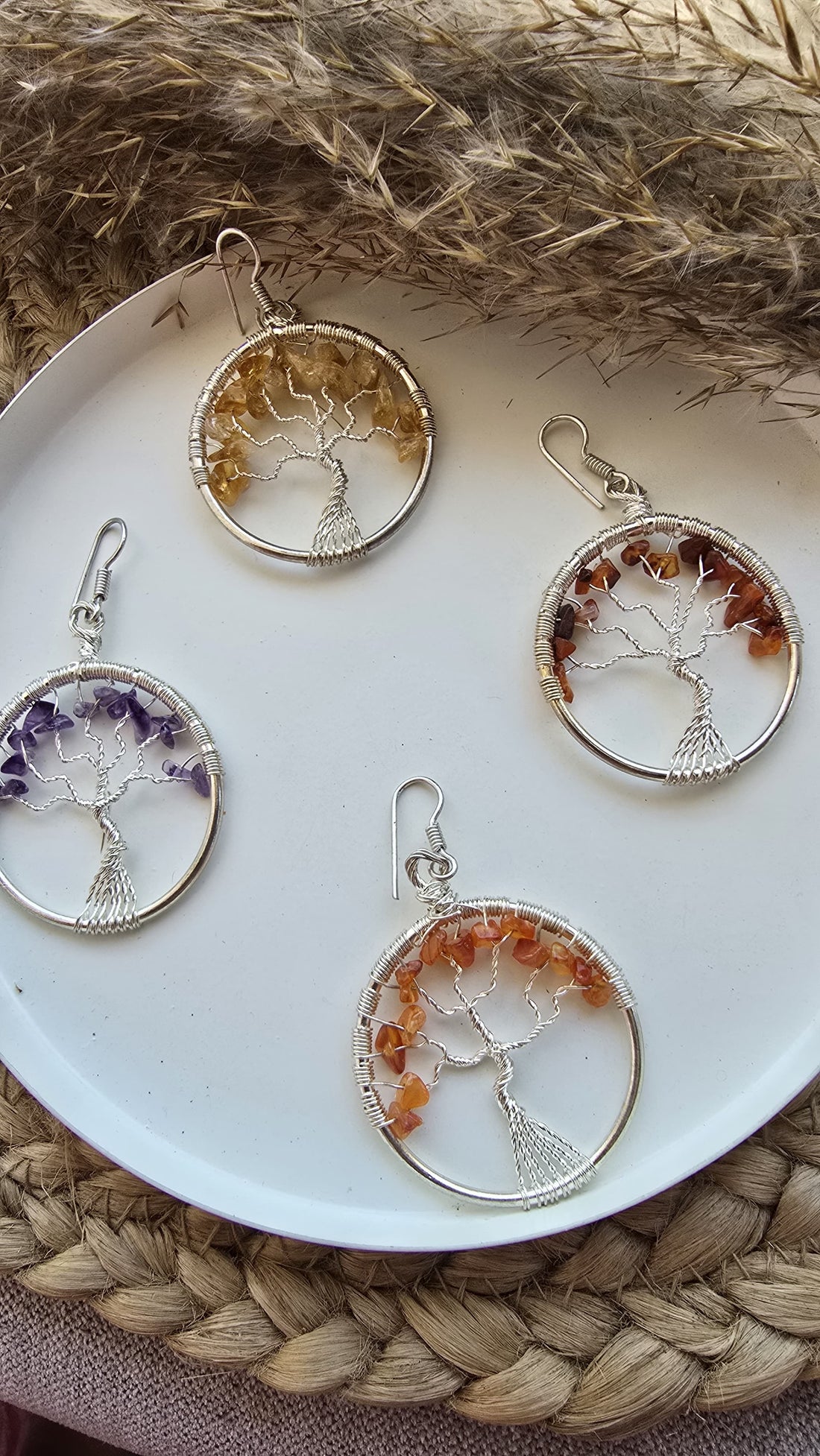 Tree of life -A druzy statement piece .
