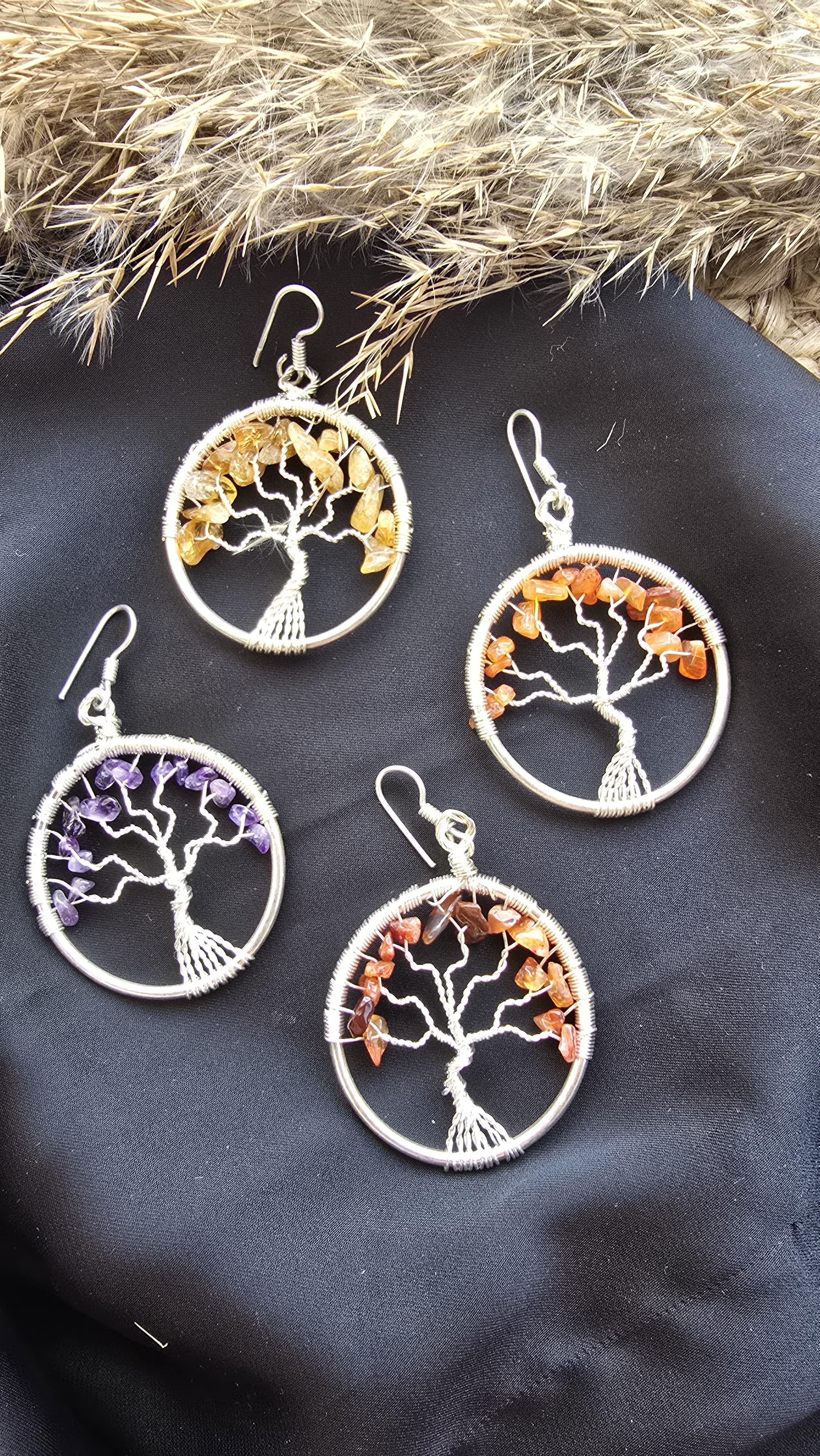 Tree of life -A druzy statement piece .