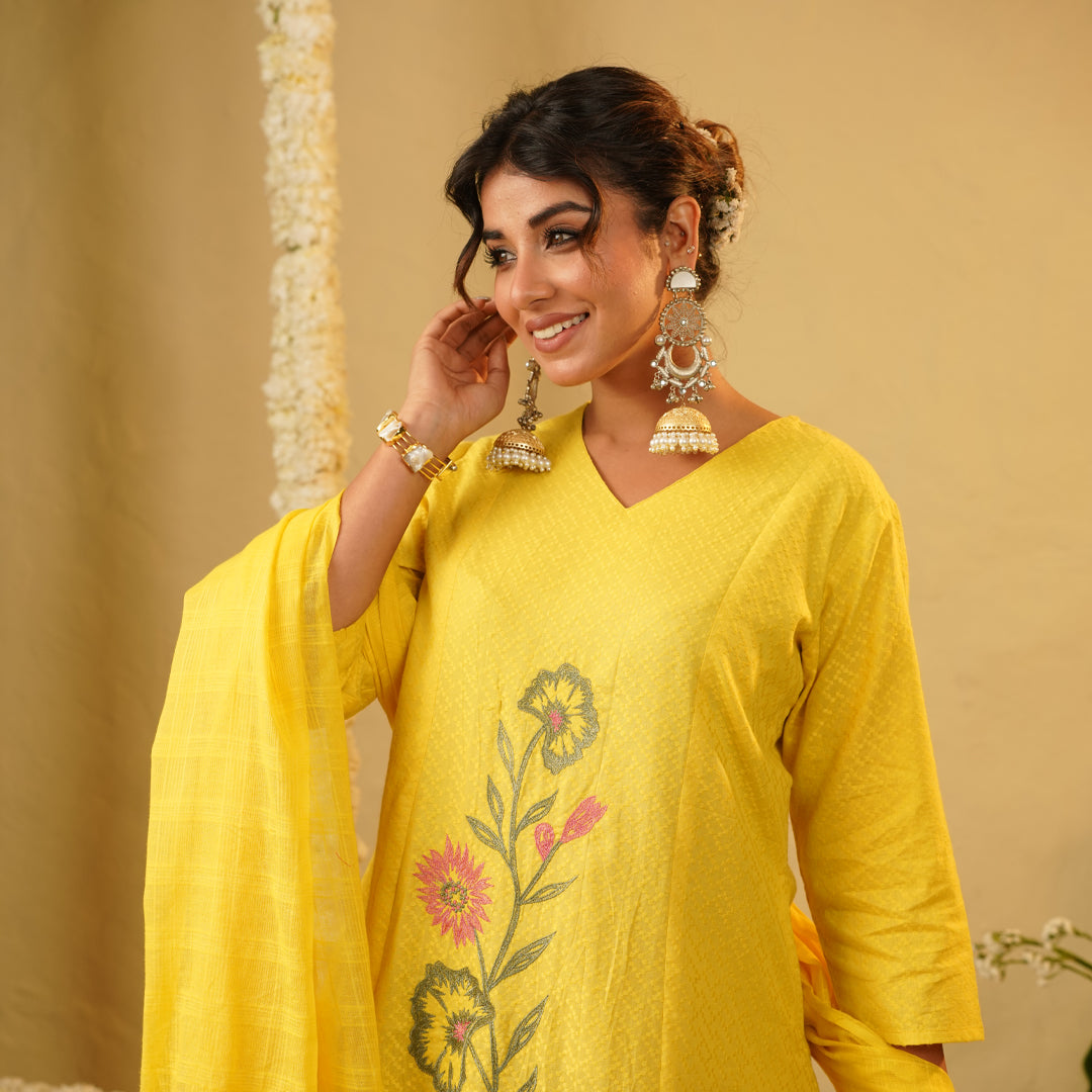 Big dual tone jhumka