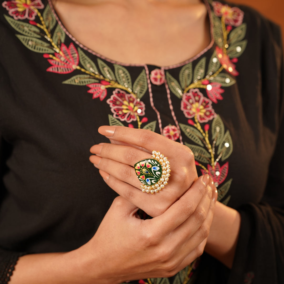 handpainted ring