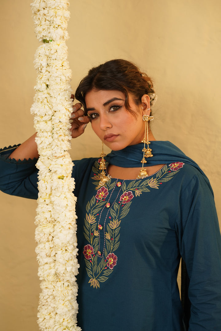 Traditional Gold Plated kashmiri Jhumka Earrings with Peacock Studs