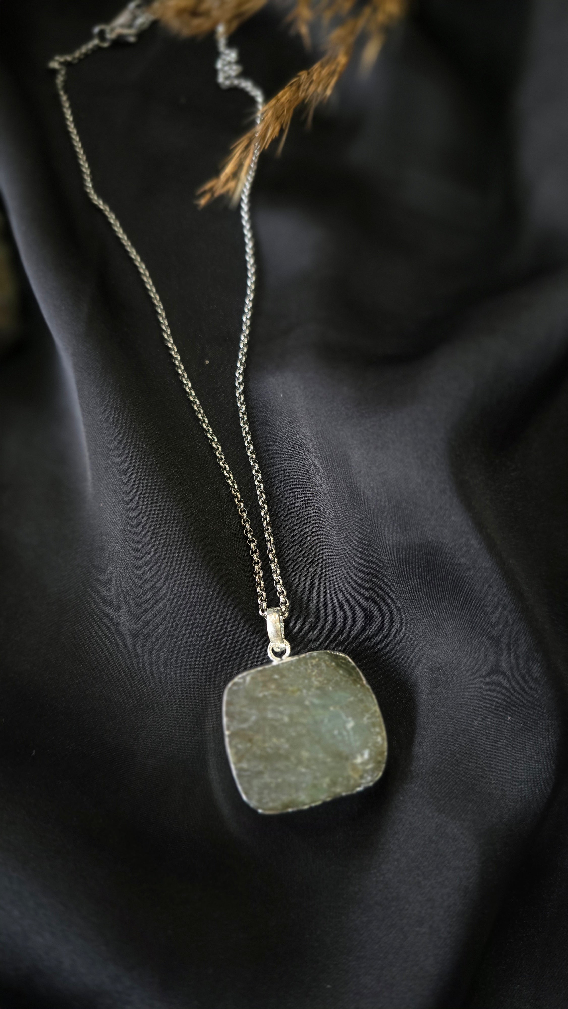 The Earth & Edge Pendant Necklace