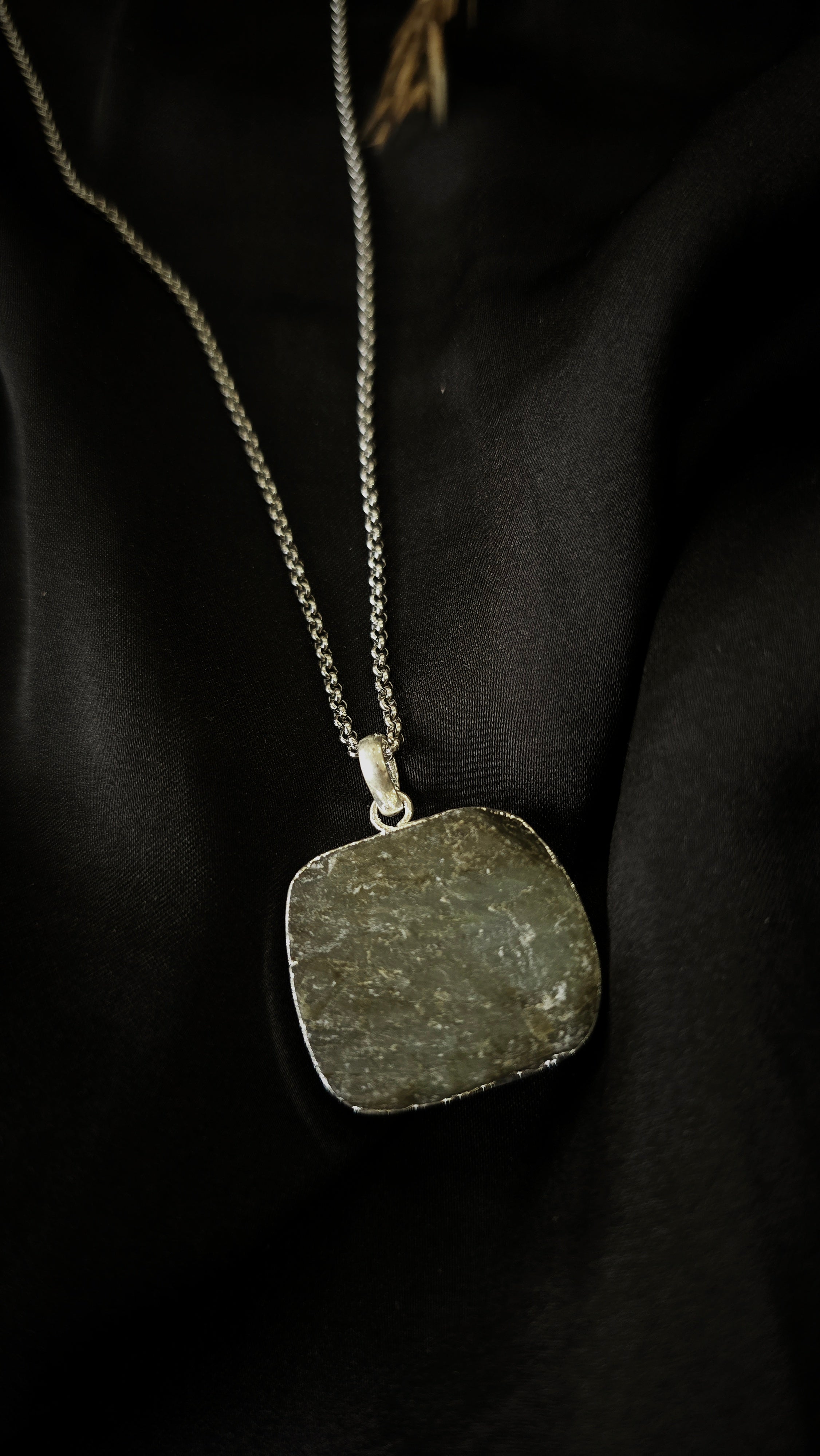 The Earth & Edge Pendant Necklace
