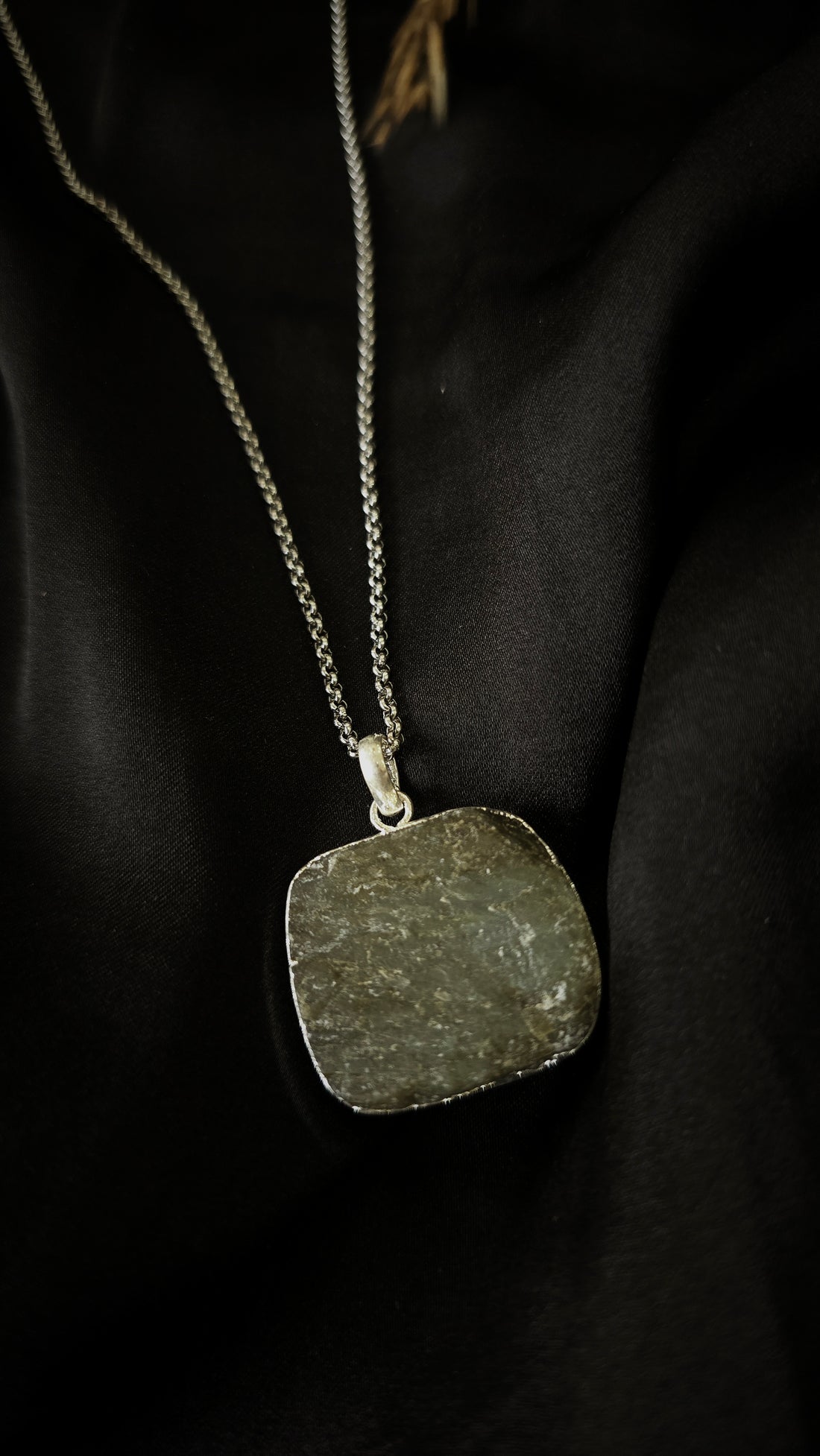 The Earth & Edge Pendant Necklace