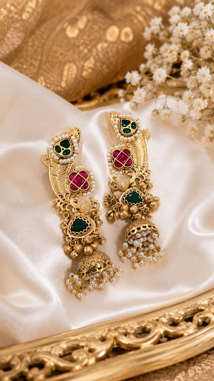 Ear cuff jhumka