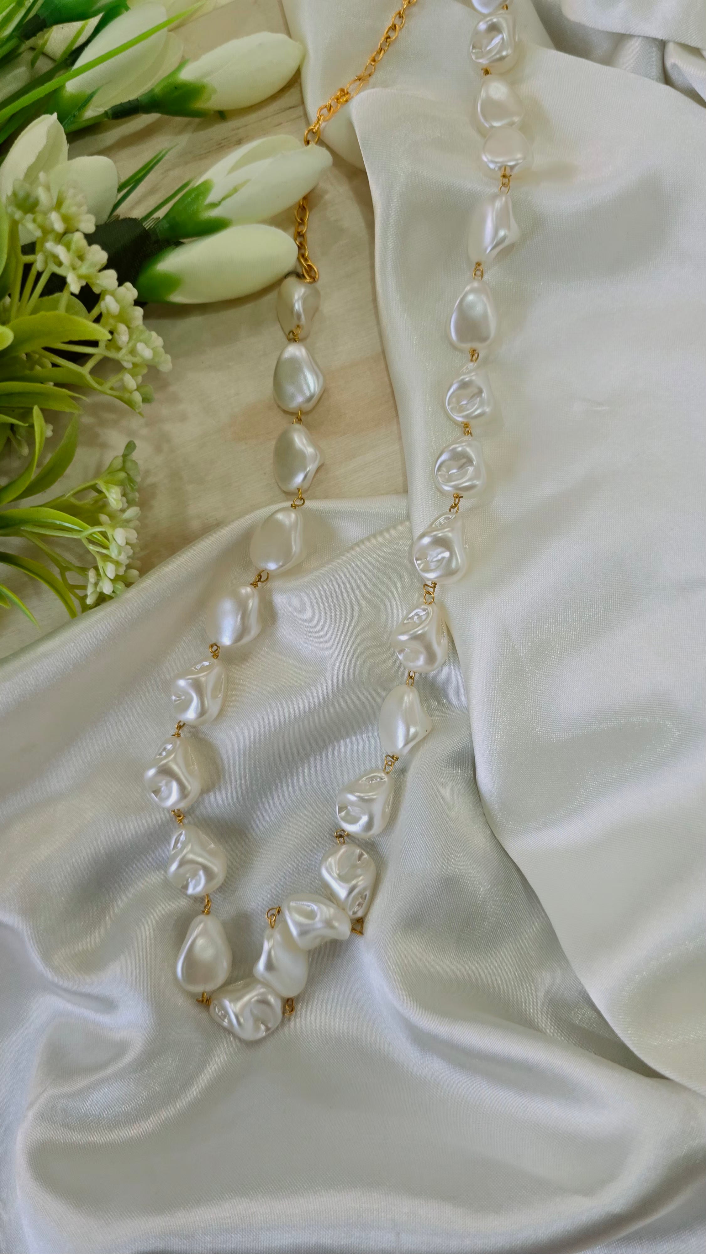 Baroque Pearl Chain