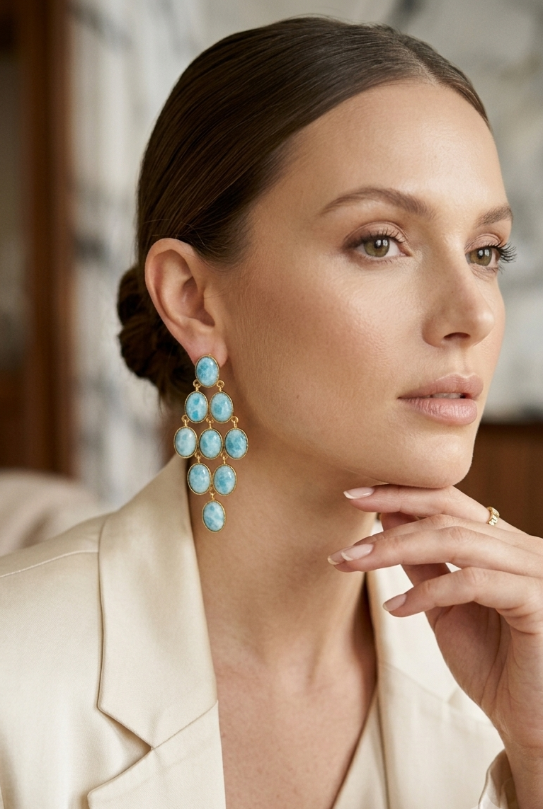 Turquoise Dream Drop Earrings