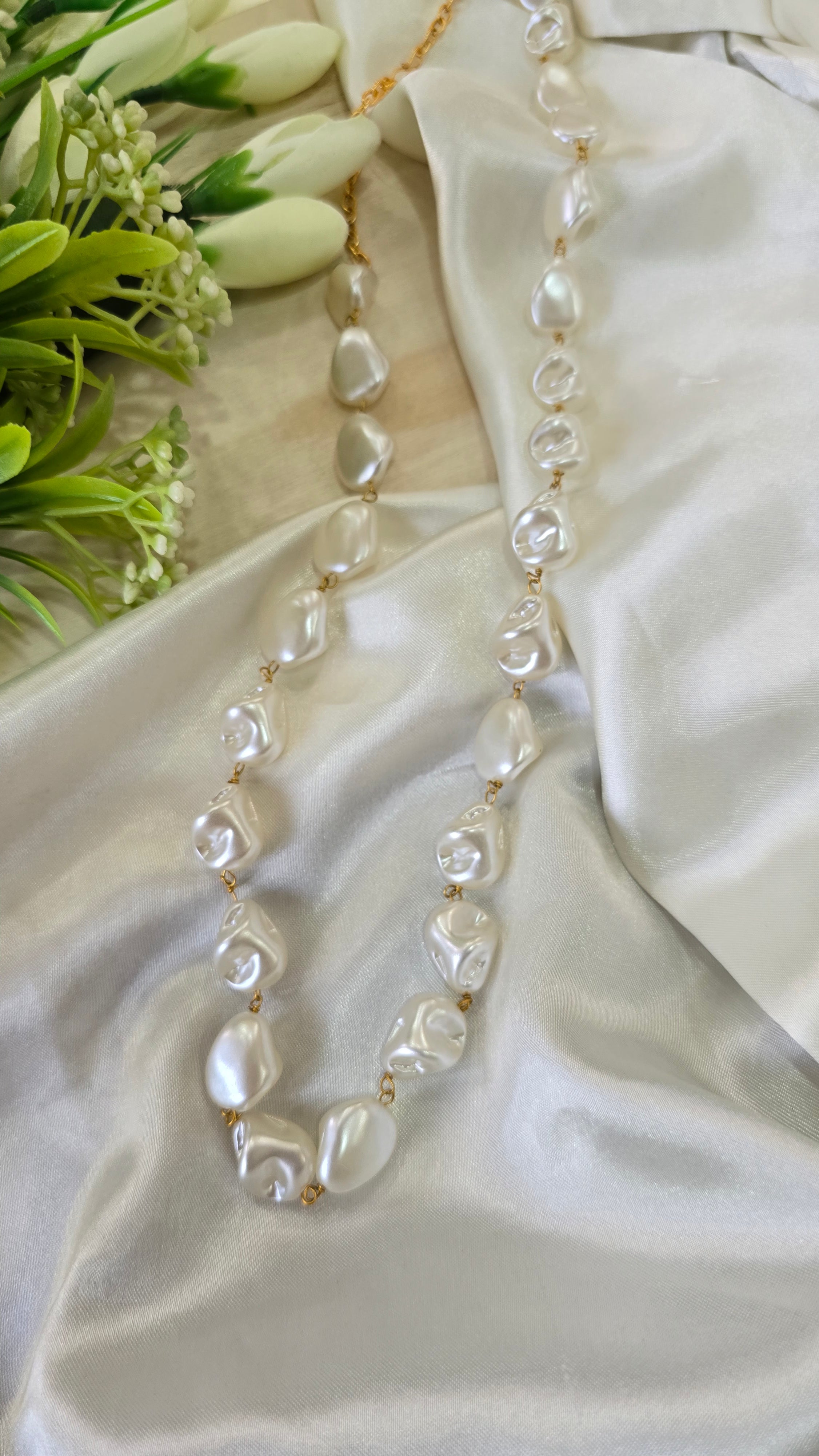 Baroque Pearl Chain