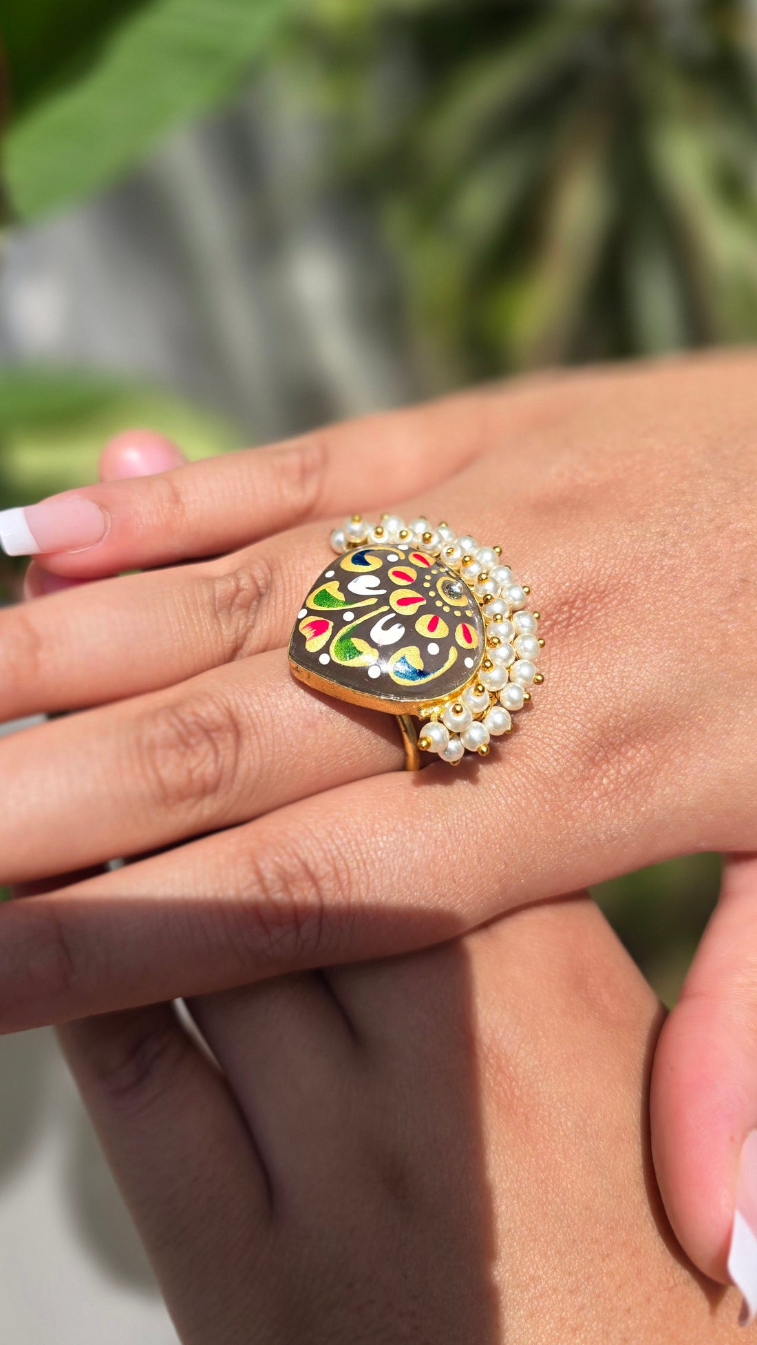 Handpainted ring