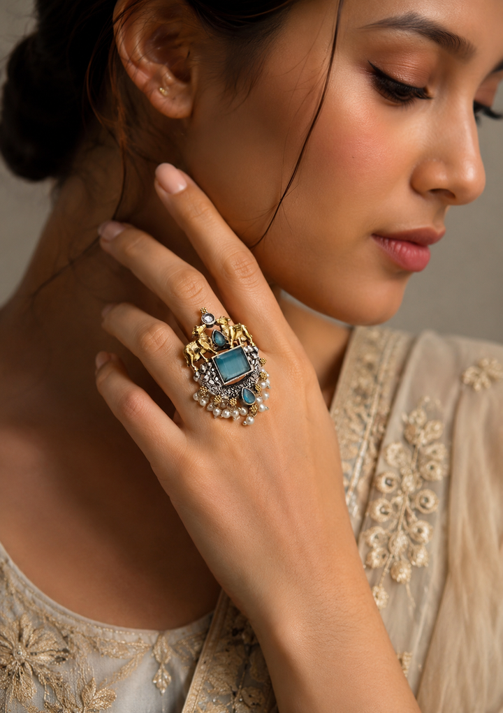 Maharani Heritage Cocktail Ring