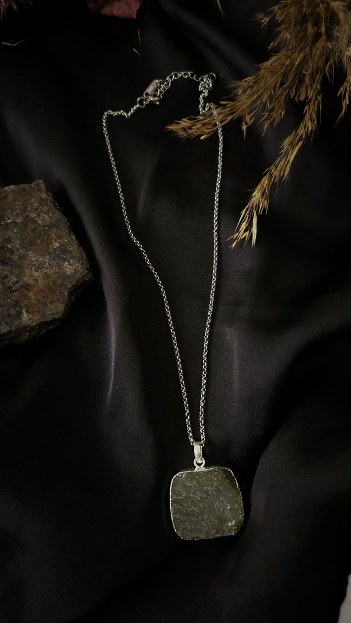The Earth & Edge Pendant Necklace