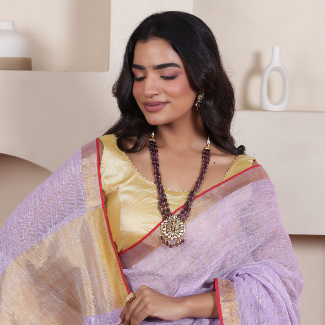 Ram Darbaar engraved neckpiece